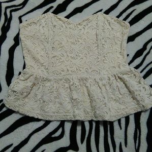 Urban Outfitters (Pins & Needles)peplum corset